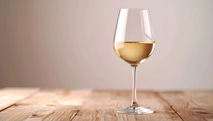 glass of white wine