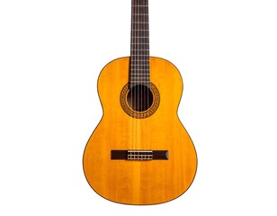 Fototapeta premium Classic acoustic guitar, front view