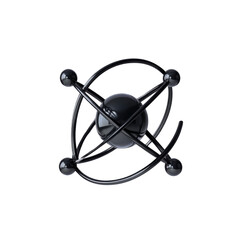 atom icon isolated on white background