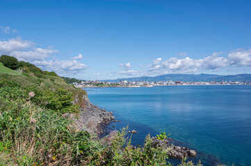 立待岬からの眺め