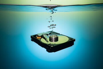 Hard drive data recovery underwater damaged hdd technology fail