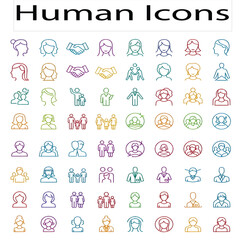 Obraz premium flat icons for web and mobile applications