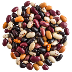 black and white beans