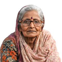 portrait of a senior woman
