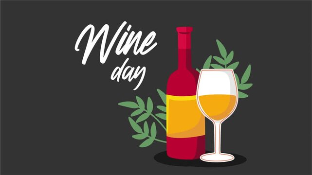 National Drink Wine Day with delicious wine