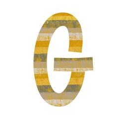 Graceful G initial with abstract brush effects and soft color contrast, perfect for creative logos, letterform illustrations, elegant monograms, and decorative typographic design.