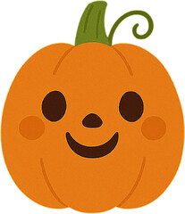 Obraz premium 할로윈 파티 요소 호박 해골 박쥐 사탕 롤리팝 바구니 유령