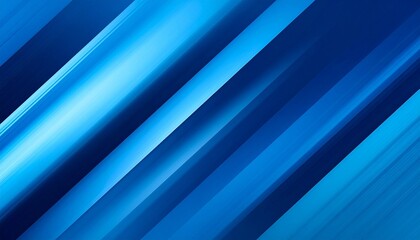 Obraz premium Abstract blue gradient background with diagonal lines and layered motion, evoking clarity, rhythm, and modern digital elegance.