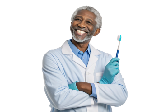 Smiling dentist. Doctor. Peace of mind. Trust. Brushing. Regular checkups. Flossing. Dentist. Drill.