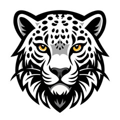 Leopard Head Vector Illustration for Sports Mascot and Branding