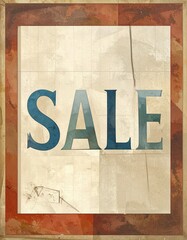 Vintage Sale Sign