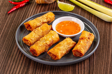 Vietnamese deep fried spring roll