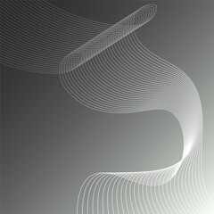 Abstract wavy line texture or pattern background with modern gradient flow