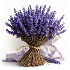 A vibrant bouquet of lavender blossoms