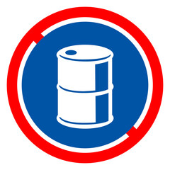 Chemical Storage Area Symbol Sign, Vector Illustration, Isolate On White Background Label.EPS10