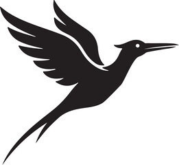 Minimalist Bird Logo A Symbol of Freedom
