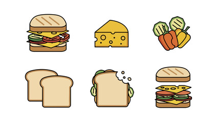 Sandwich ingredients and preparation