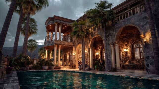 A lavishly decorated Mardi Gras themed backdrop template featuring minimalist elegance with a clean modern design and si