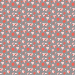 Digital paper, heart paper, seamless paper, seamless pattern, pattern, boho, boho pattern, paper