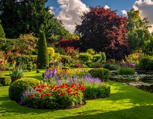 Lush Landscaped Yard 