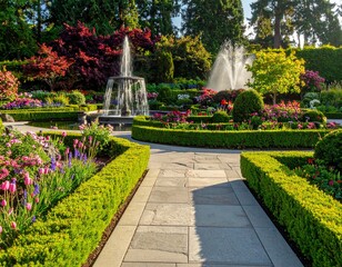 Lush Landscaped Yard 