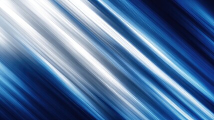 Abstract blue and white diagonal motion blur background with dynamic light and shadow creating a modern artistic effect for creative design