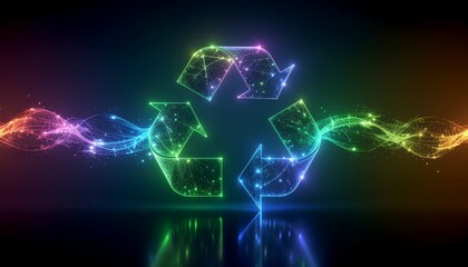 Diversity and Unity for Green Goals - Abstract Digital Concept