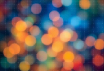 Fototapeta premium Subtle grid overlay on blurred abstract background, clean, light