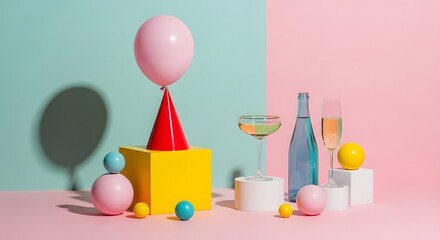 An aerial view of a serene beach with turquoise water gently lapping onto a golden sandy shore, dotted with several closed white beach umbrellas