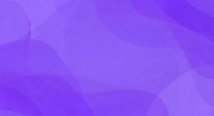 An abstract background with flowing, translucent purple and violet wavy shapes creating a gentle, layered effect.