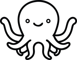 octopus cartoon character