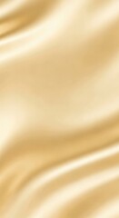 Elegant wavy golden fabric texture offering a luxurious and smooth background, ideal for upscale branding, invitations, and decorative themes, evoking warmth and richness