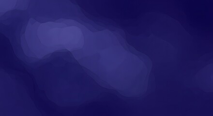 Abstract dark blue background with soft, blurred shapes and textures.