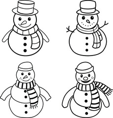 Christmas - thin line vector icon set. Pixel Perfect. Set contains such icons as Santa Claus, Christmas, Gift, Reindeer, Christmas Tree, Snowflake.
