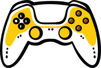 modern gaming controller with rgb glow  isolated o (1).eps