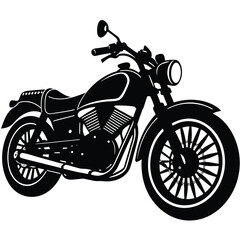 motorcycle silhouette on white background (1).eps