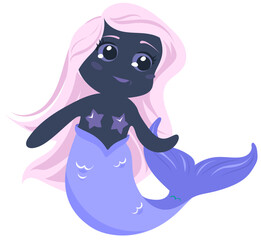 Cartoon Mermaid