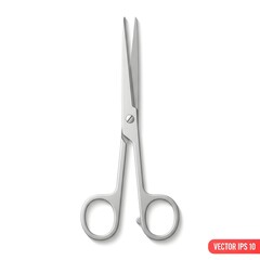 Professional stainless steel surgical scissors meticulously crafted for precision cutting and intricate procedures