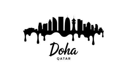 Stylish abstract geometric shape with sharp edges and dynamic angles