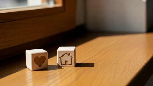 Home Sweet Home: Heart and House Blocks - Powered by Adobe