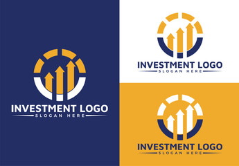 Investment logo design, Finance logo design, Financial logo ideas, Finance company logo, investment company logo, modern finance logo, corporate finance logo, professional investment logo