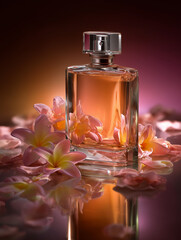 glass bottle luxury perfume