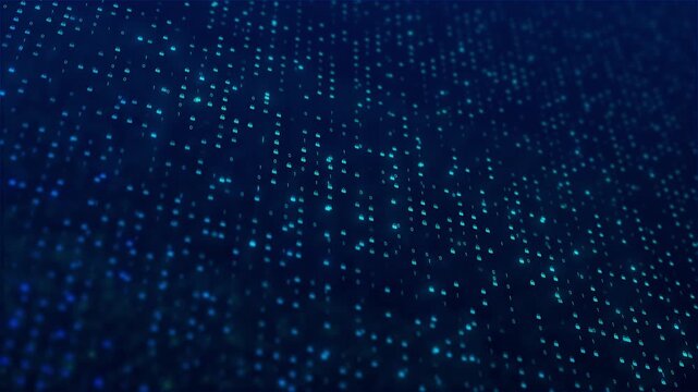 Animated glowing lock icons binary digits, cybersecurity, data encryption, privacy, protection of digital assets, tech presentations, security awareness, futuristic backgrounds, network safety visuals - Powered by Adobe