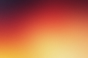 Warm Hues of Gradient Orange and Red Abstract Art