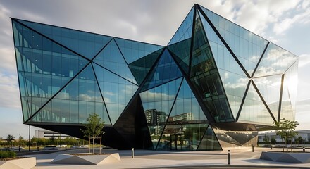 Modern Glass Architecture.