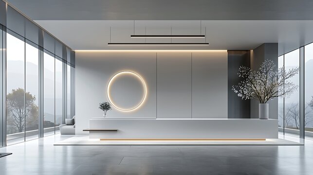 Modern Minimalistic Dental Clinic Interior Design