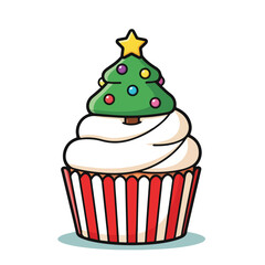 Christmas Cupcake