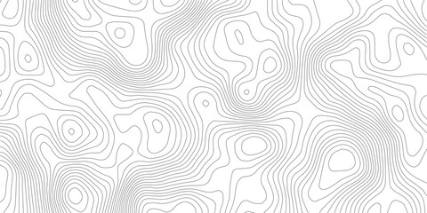 Contour line background graphic. Concept of simple geography and terrain.