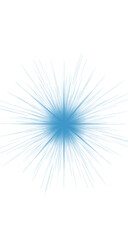 Fototapeta premium Minimal vector illustration of a bright starburst with crisp rays and subtle spark particles on a transparent background. Clean, scalable design ideal for logos, icons, overlays and modern layouts.