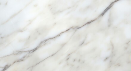 Elegant White Marble Texture with Subtle Veining and Polished Surface